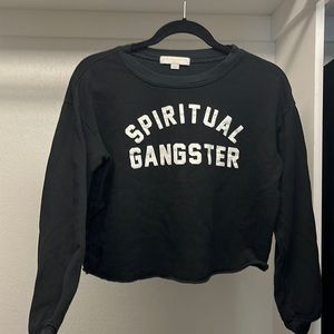 Spiritual Gangster cropped sweatshirt.  Very good condition.